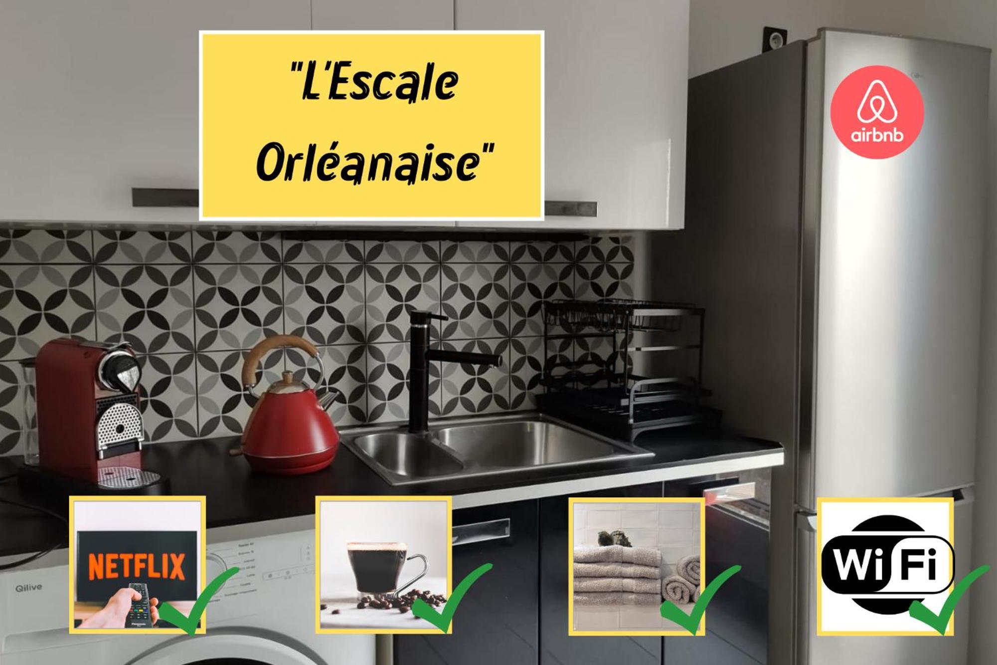 L'Escale Orleanaise Apartamento Exterior foto